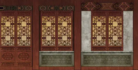 荣昌隔扇槛窗的基本构造和饰件